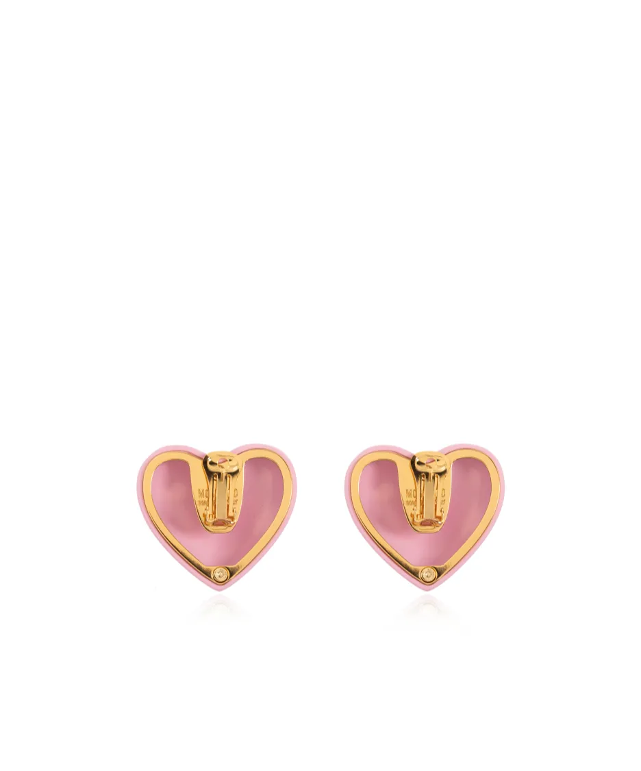 Moschino Heart Clip-On Earrings