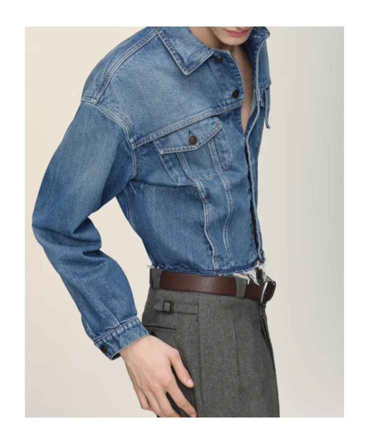 Maison Margiela Vintage Effect Denim Jacket