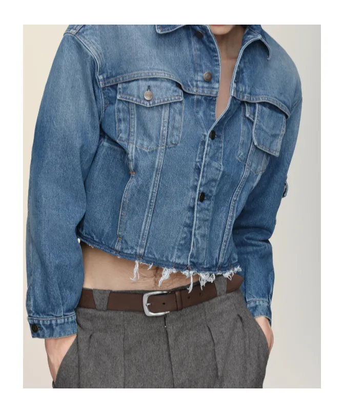 Maison Margiela Vintage Effect Denim Jacket