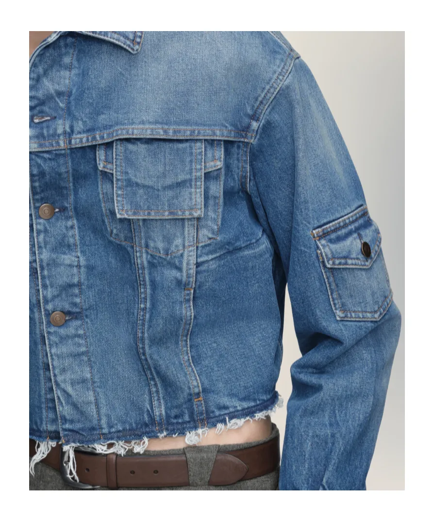 Maison Margiela Vintage Effect Denim Jacket