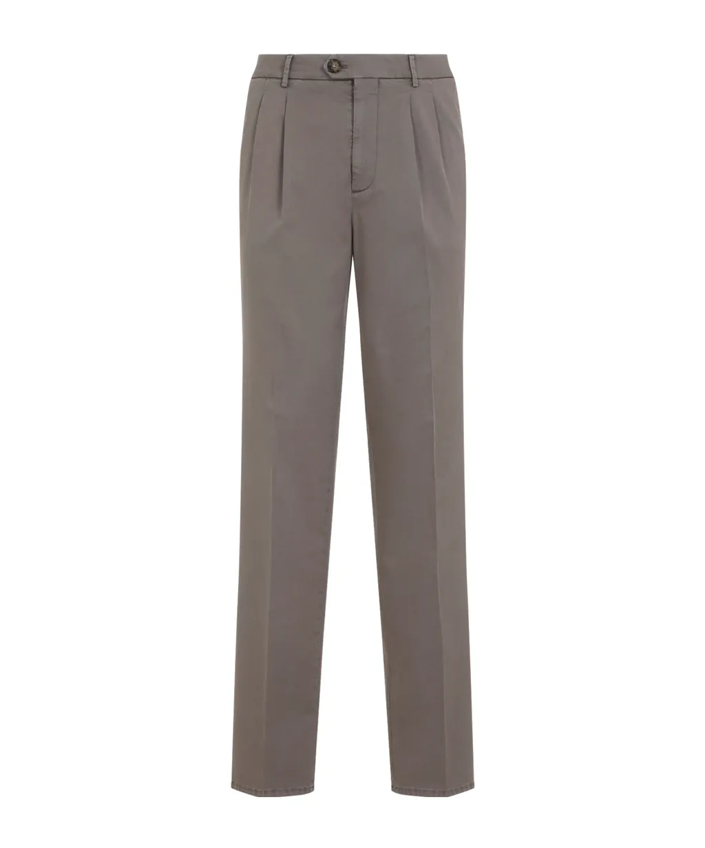 Brunello Cucinelli Straight-Leg Tailored Trousers