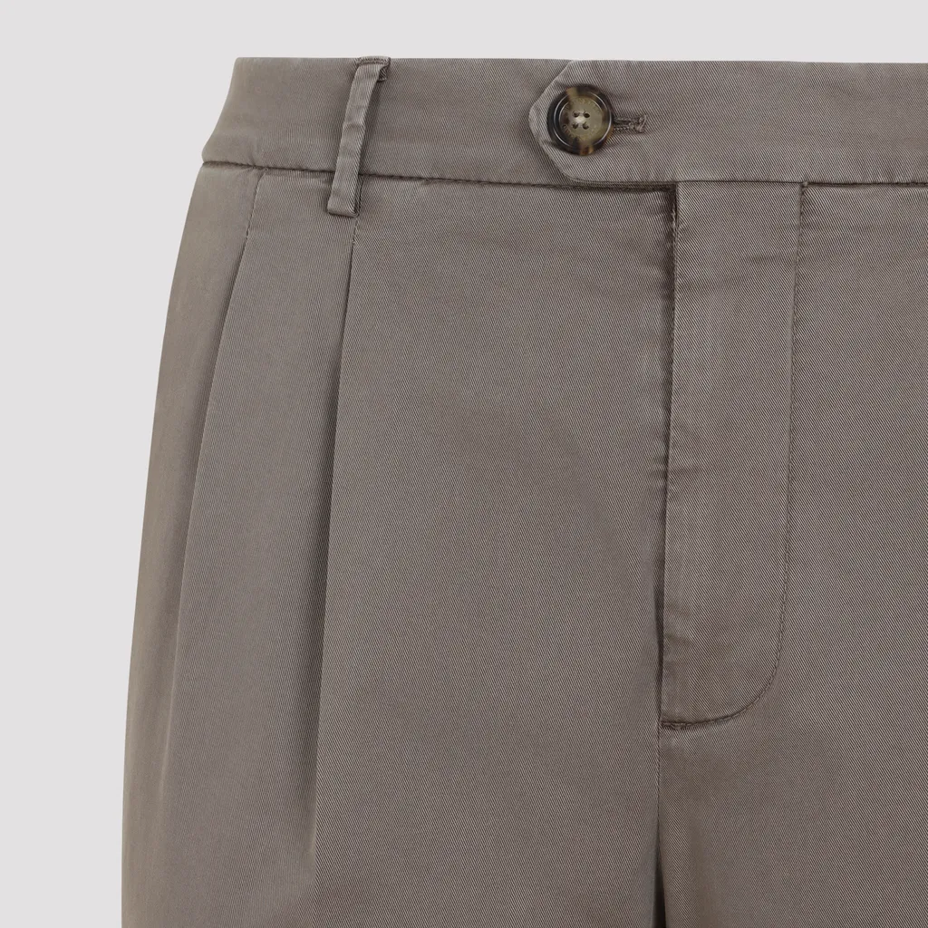 Brunello Cucinelli Straight-Leg Tailored Trousers