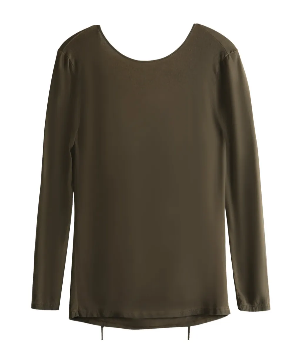 Lace-Up T-Shirt