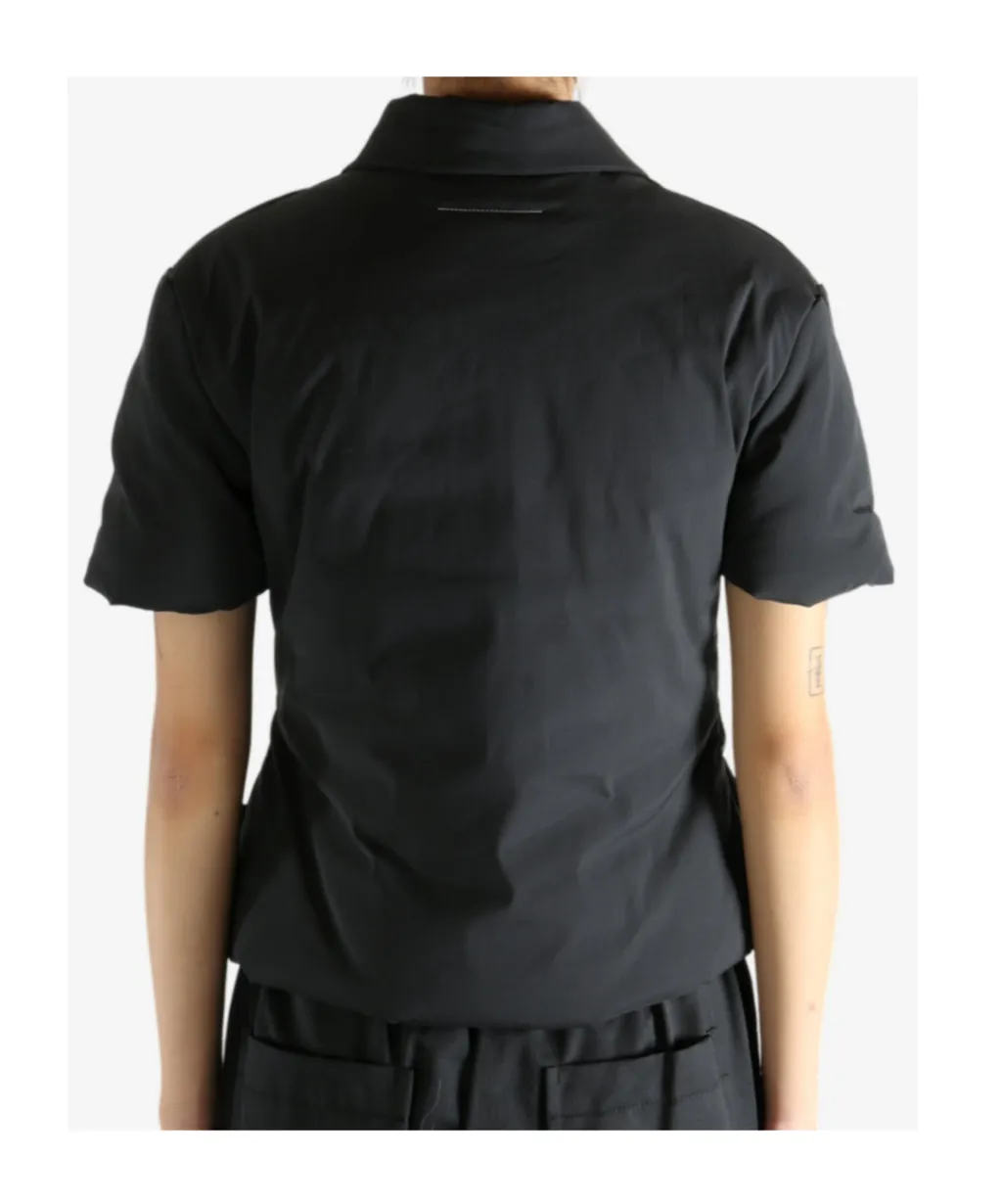 Mm6 Maison Margiela Padded Polo Top