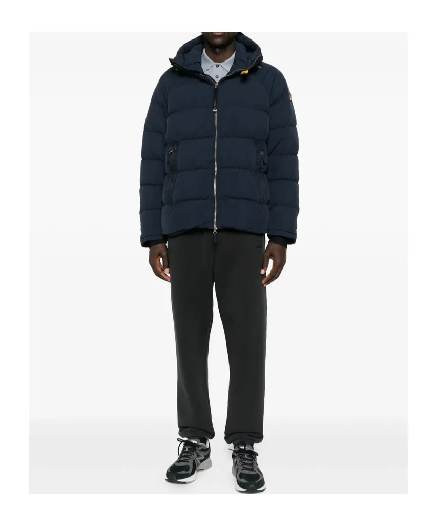 Quilted Hooded Cotton Coat