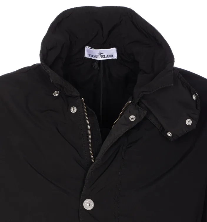 Stone Island Logo Patch Elasticated-Hem Jacket