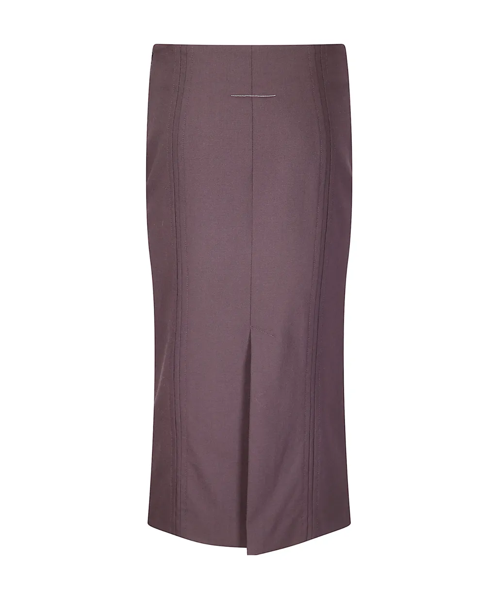 Mm6 Maison Margiela Midi Skirt