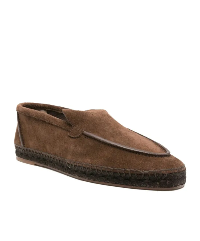 Logo Round Toe Casual Business Shoes