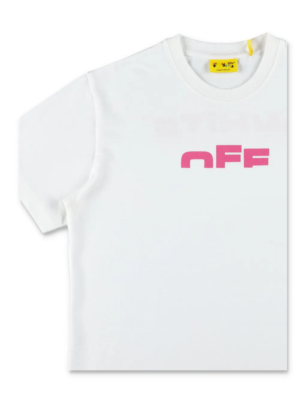 Off-White Kids Logo Printed Crewneck T-Shirt