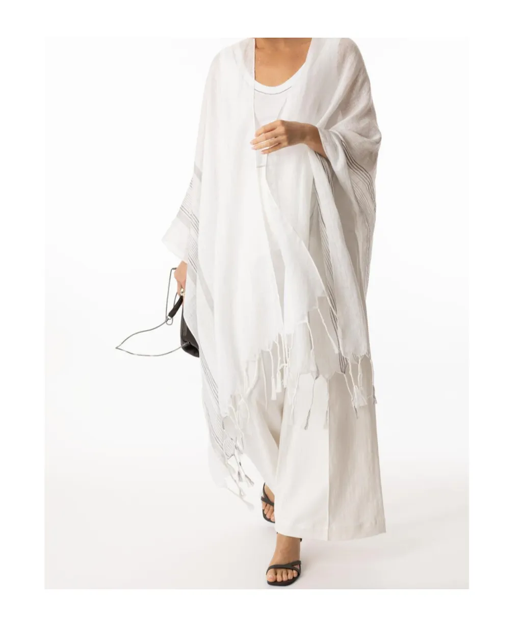 Long Lurex Cape