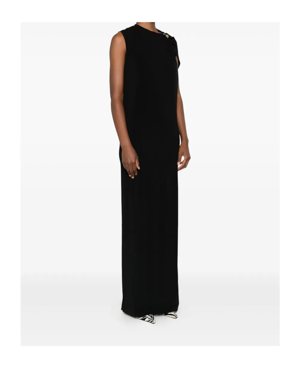 Knot-Detail Sleeveless Dress
