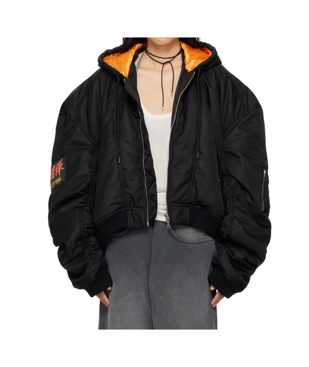 Patch Bomber Jacket