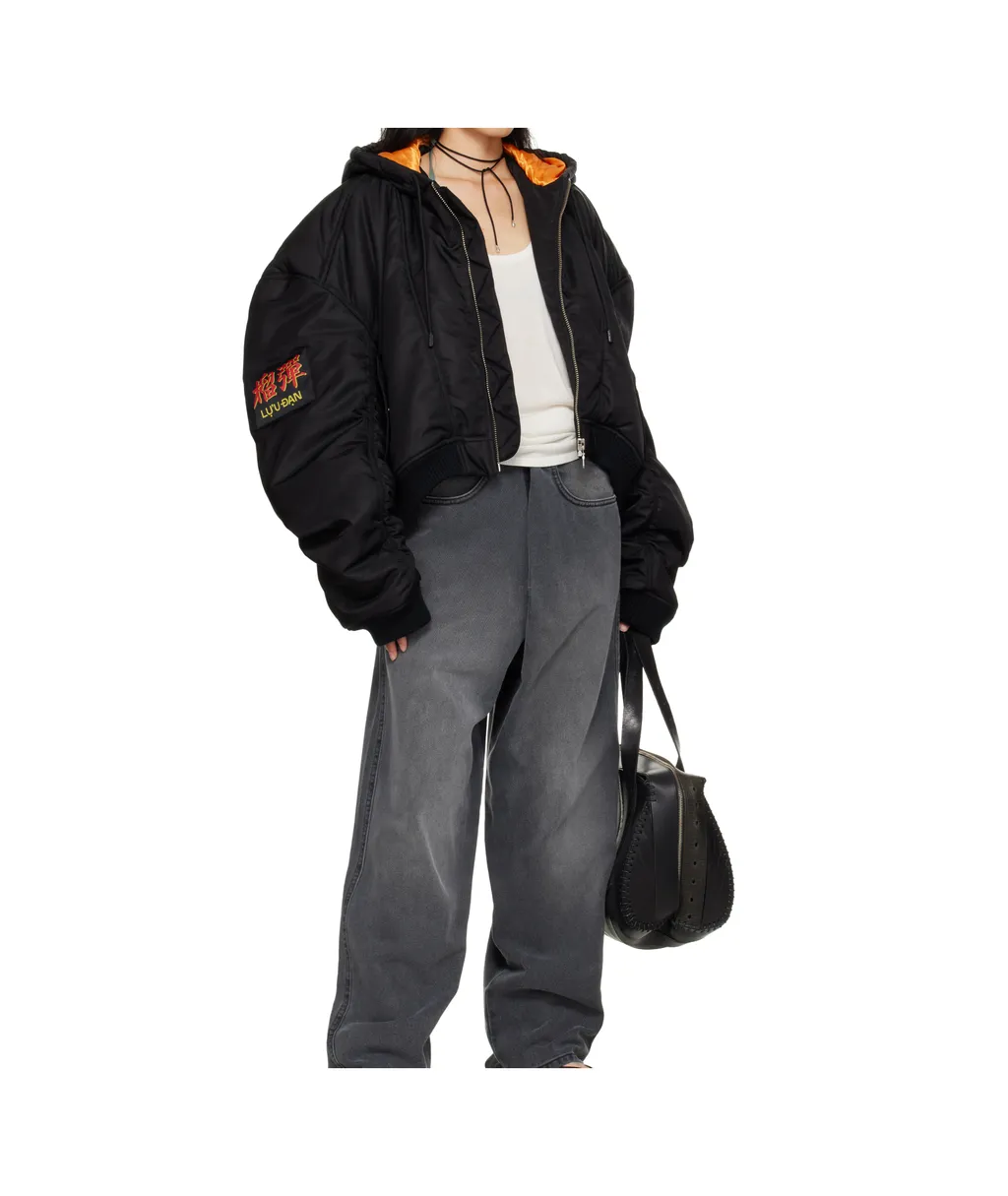Patch Bomber Jacket