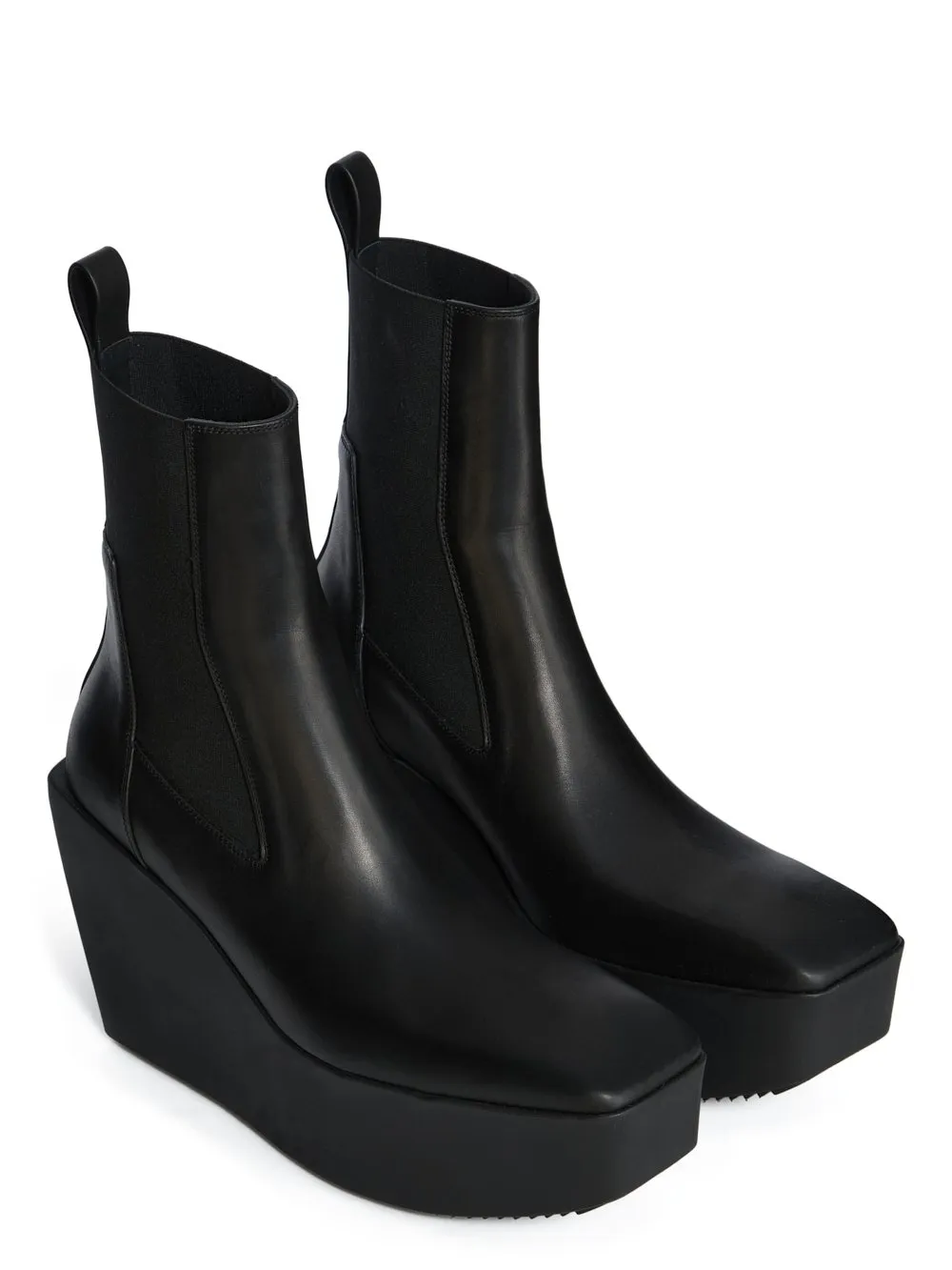 Square Toe Chelsea Boots