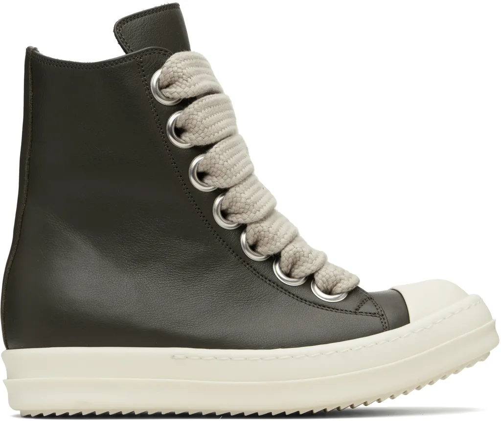 Lace-Up High-Top Sneakers