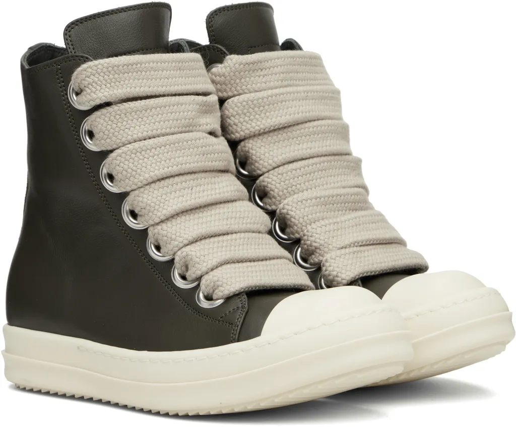 Lace-Up High-Top Sneakers
