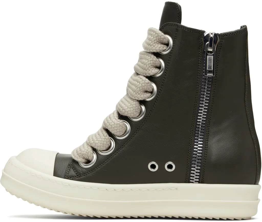 Lace-Up High-Top Sneakers