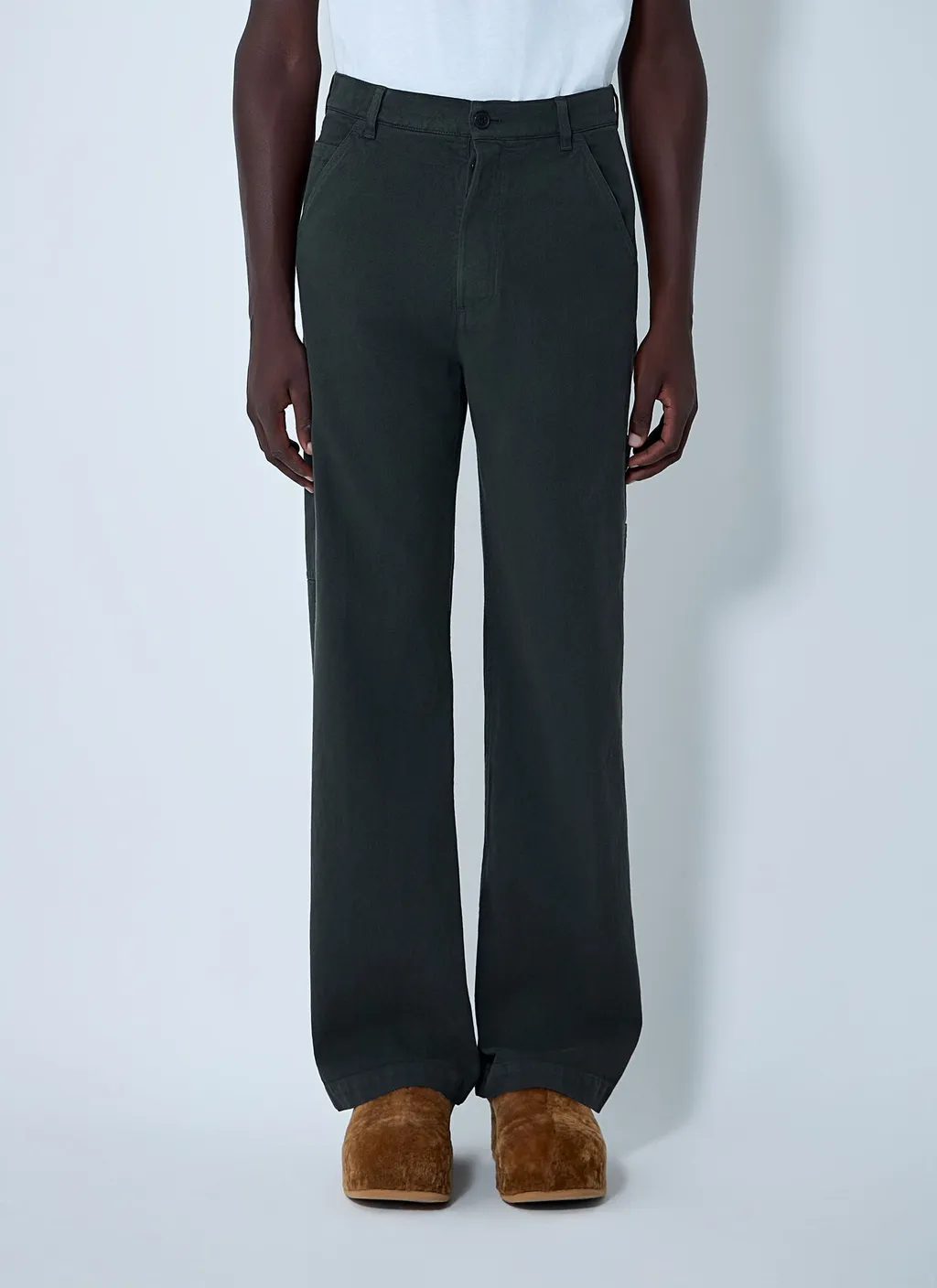 Dries Van Noten Pressed Crease Trousers
