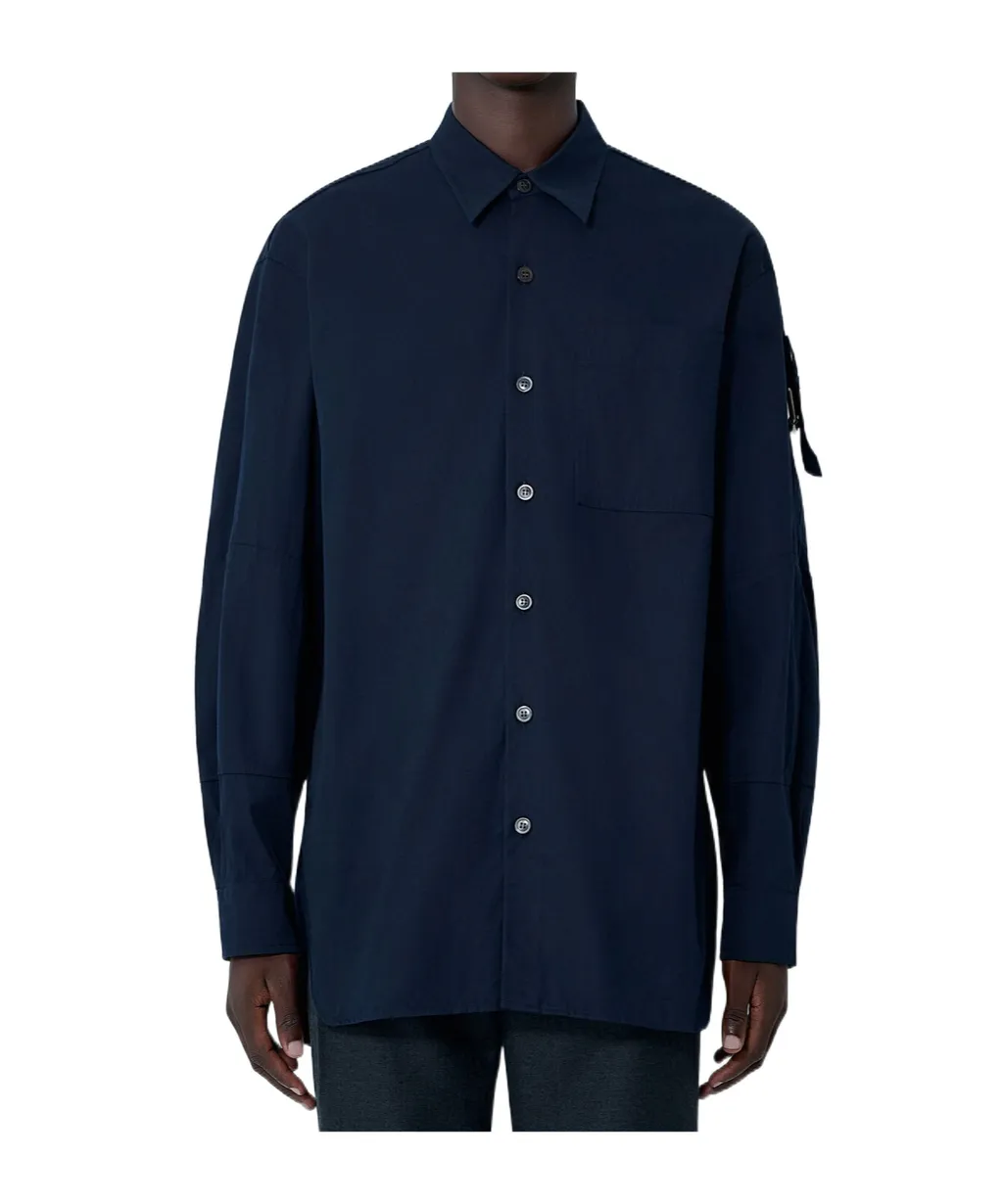 Dries Van Noten Button Down Poplin Shirt