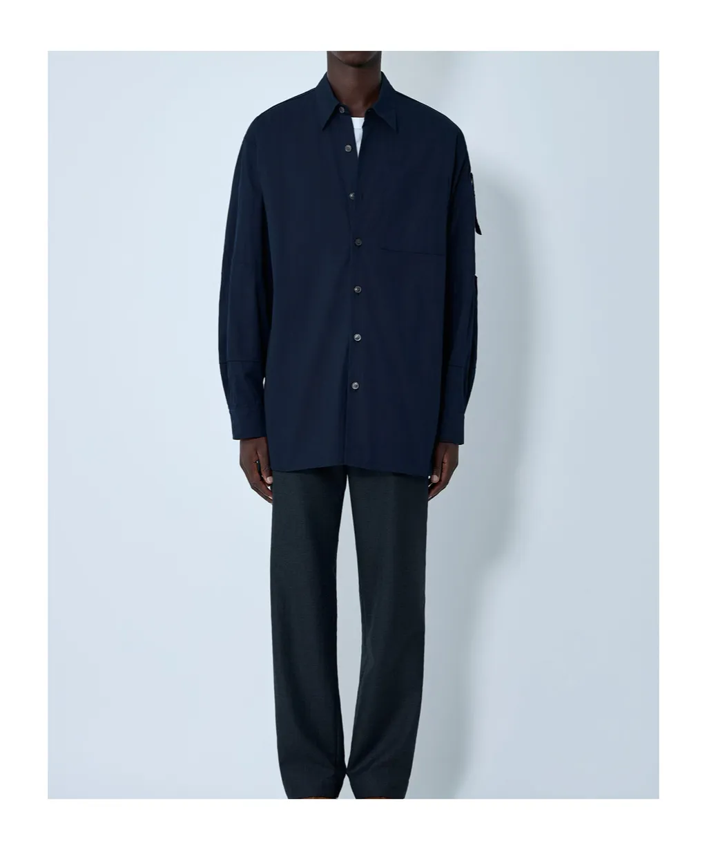 Dries Van Noten Button Down Poplin Shirt