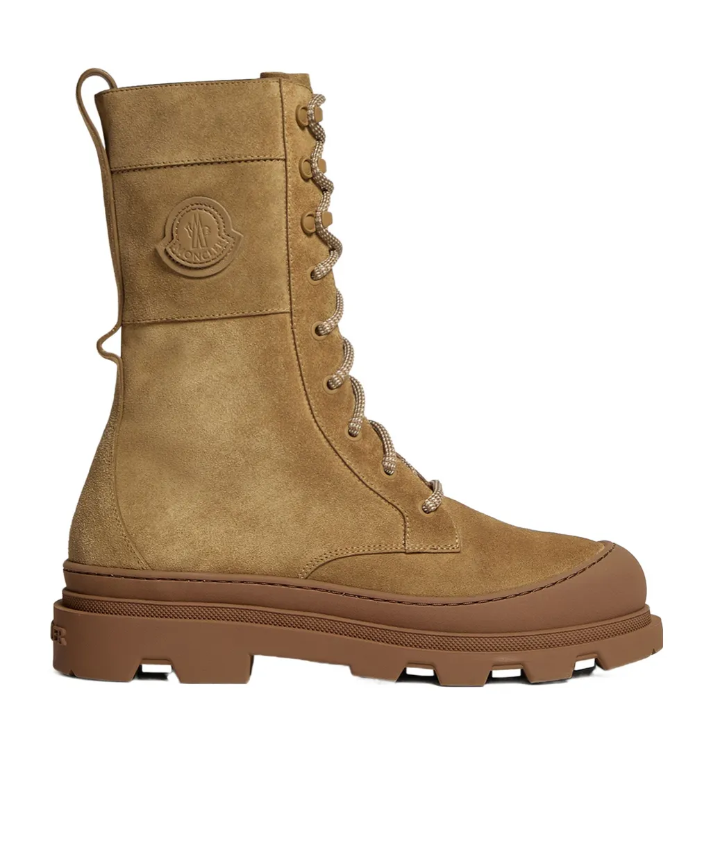 Moncler Vera High-Top Laced Boots