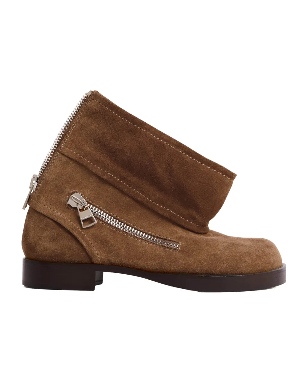Biker Boot - Suede Ankle Boot