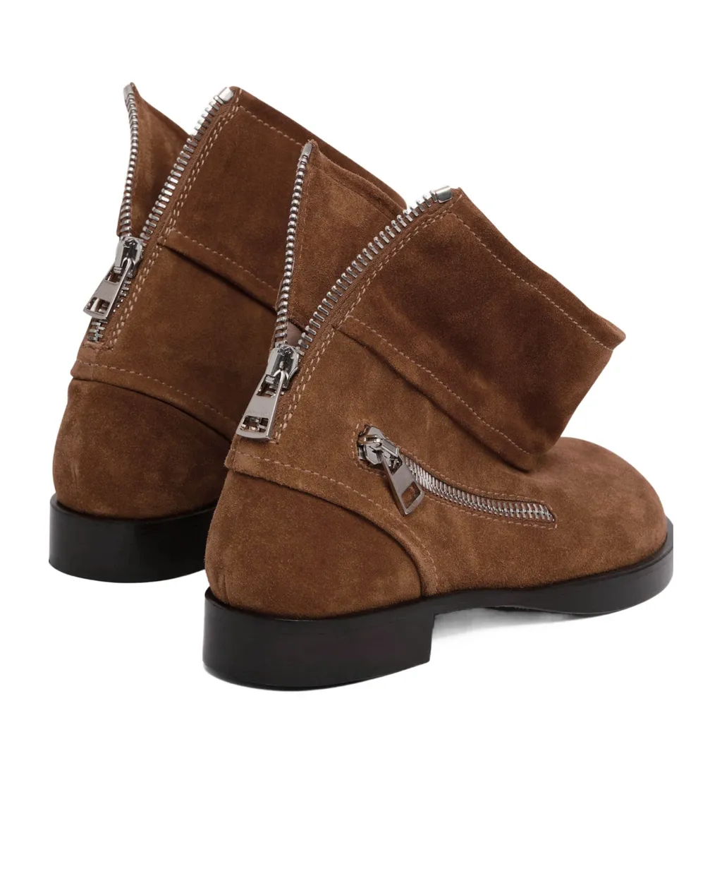 Biker Boot - Suede Ankle Boot