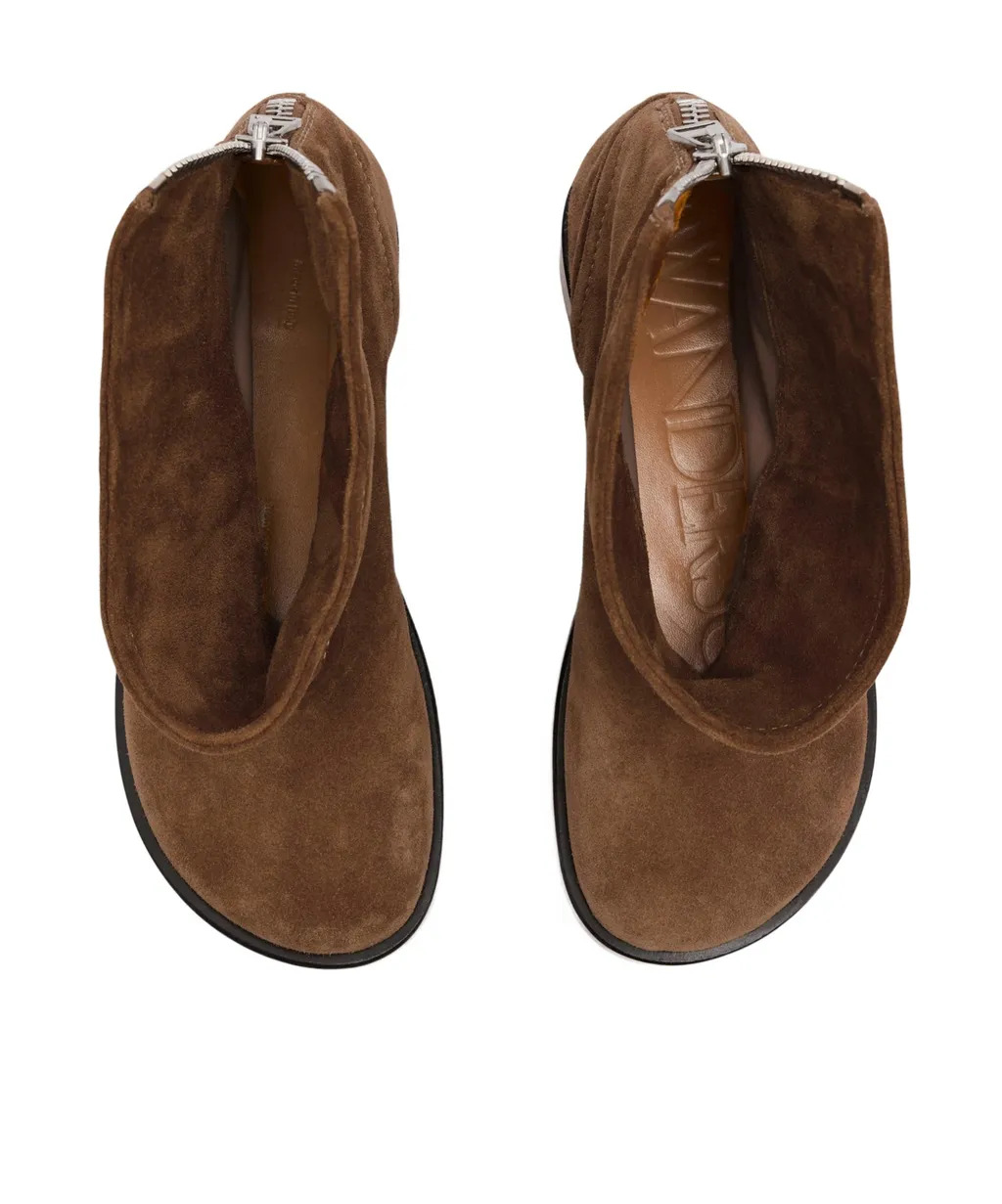 Biker Boot - Suede Ankle Boot