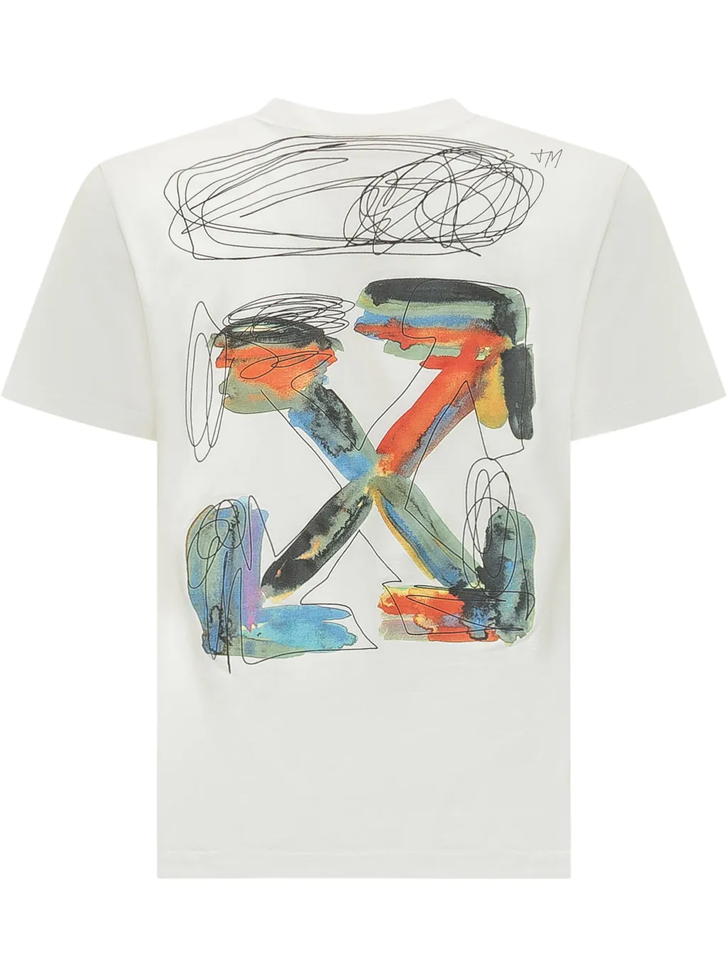 Off White Kids Logo Printed T-Shirt