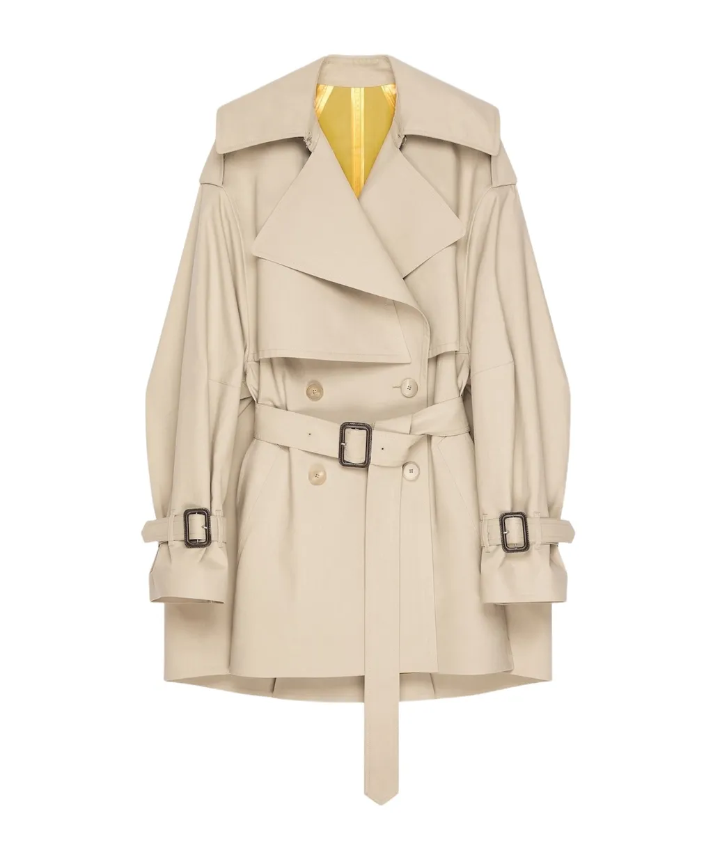 Givenchy Cocoon Short Trench Coat
