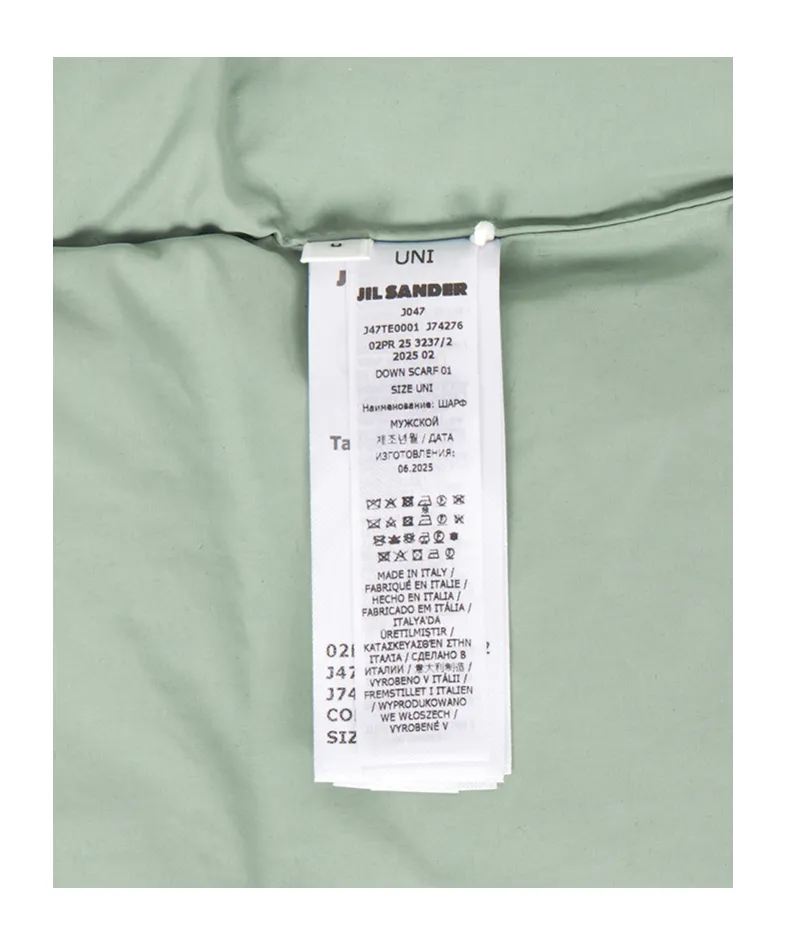 Padded Logo Scarf