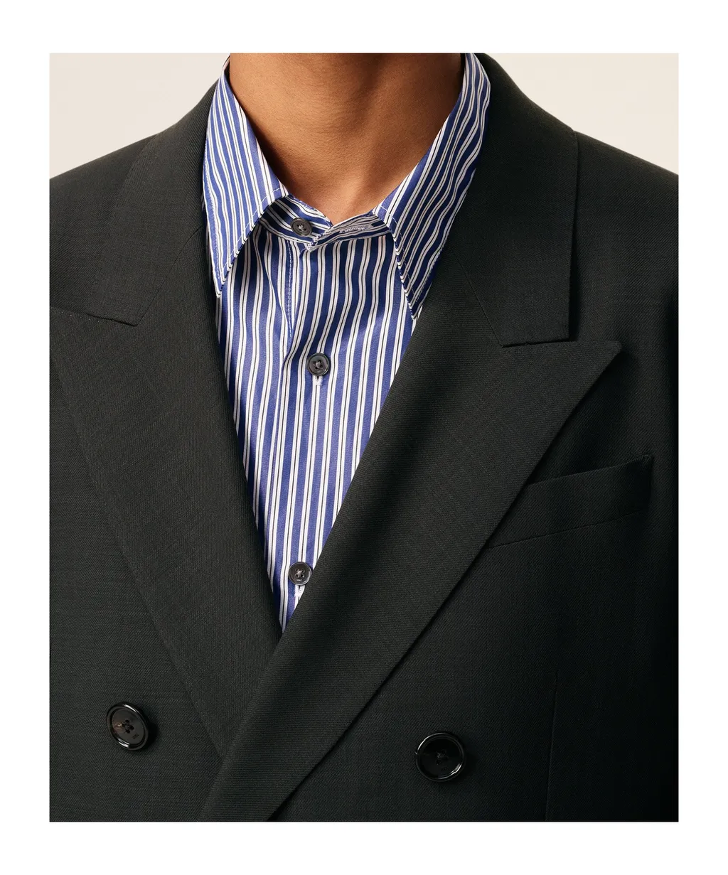 Ami Paris Double-Breasted Tailored Blazer