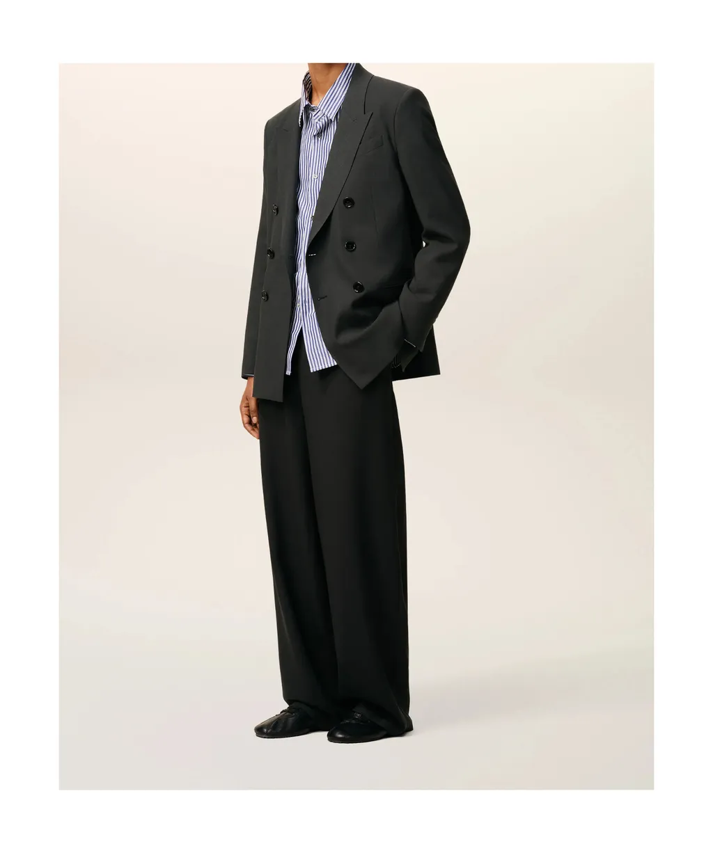 Ami Paris Double-Breasted Tailored Blazer