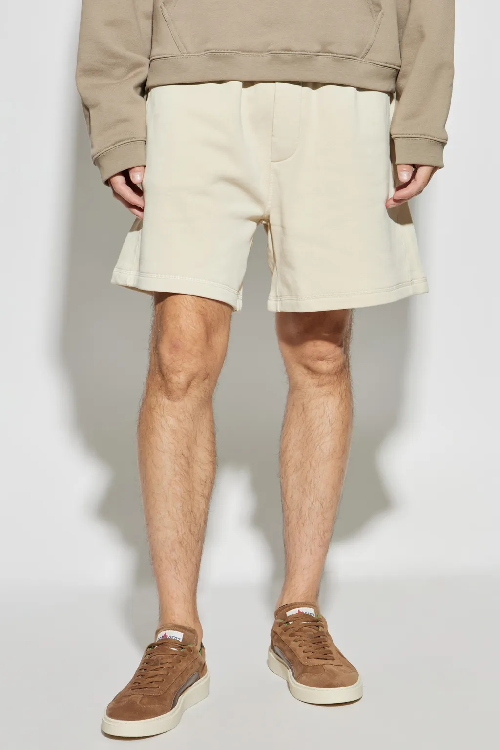 Dsquared2 Logo Embroidered Sweat Shorts