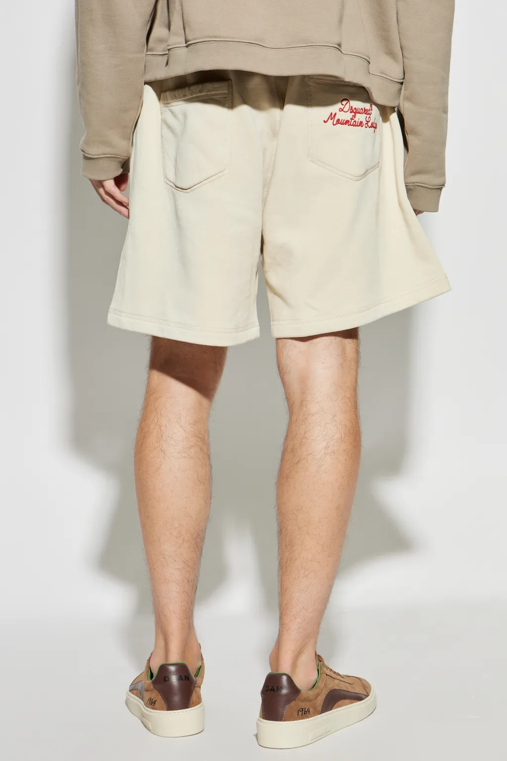 Dsquared2 Logo Embroidered Sweat Shorts