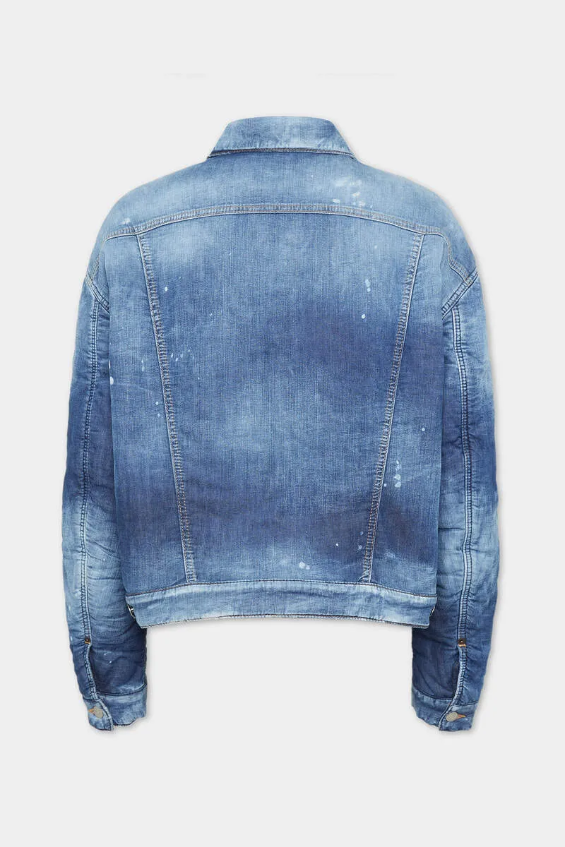 Dsquared2 Light Padded Denim Jean Jacket