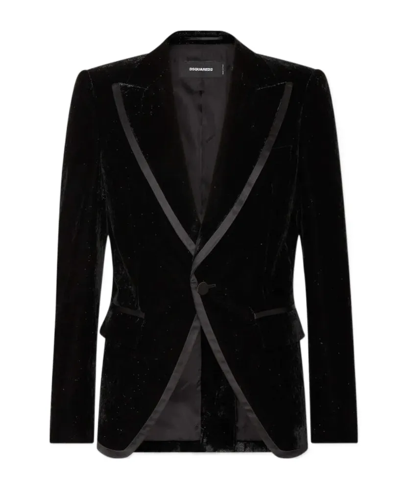 Dsquared2 Sparkling Velvet '70S Blazer