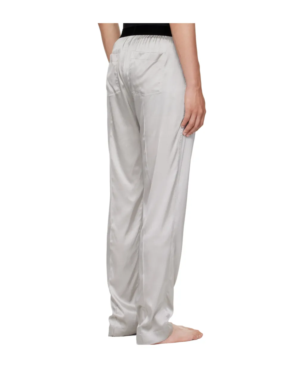 Elastic Waist Pajama Pants