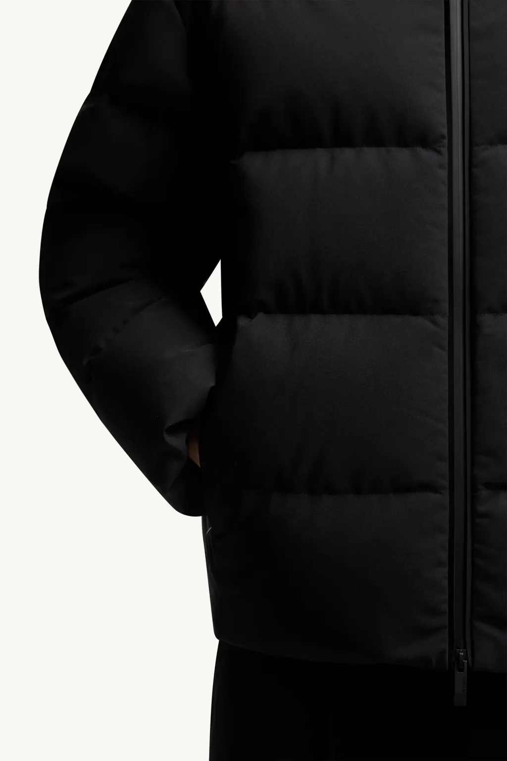 Moncler Languedoc Hooded Short Down Jacket