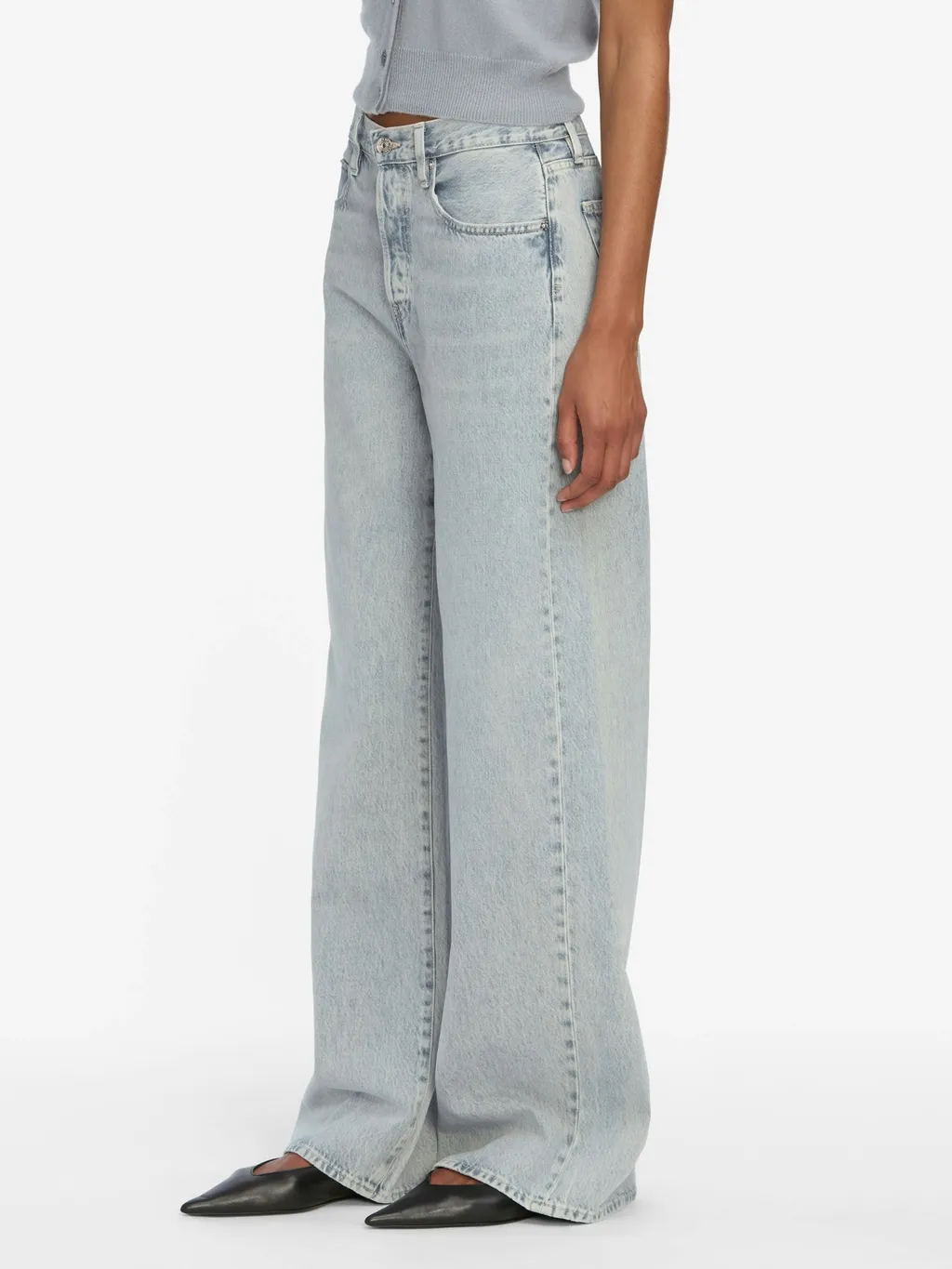 Frame The Loose Wide-Leg Jeans