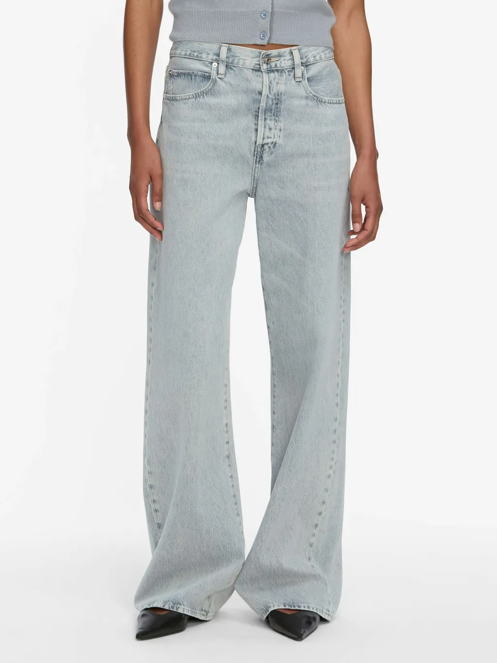 Frame The Loose Wide-Leg Jeans