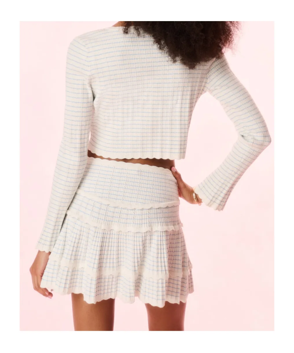 Loveshackfancy Media Cropped Cardigan