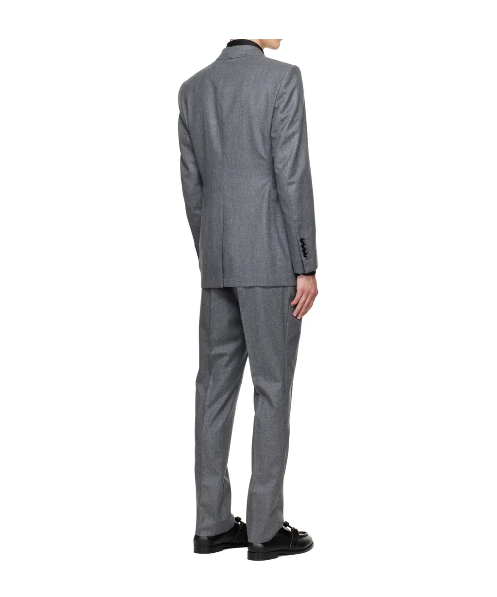 Wool Long-Sleeved Suit
