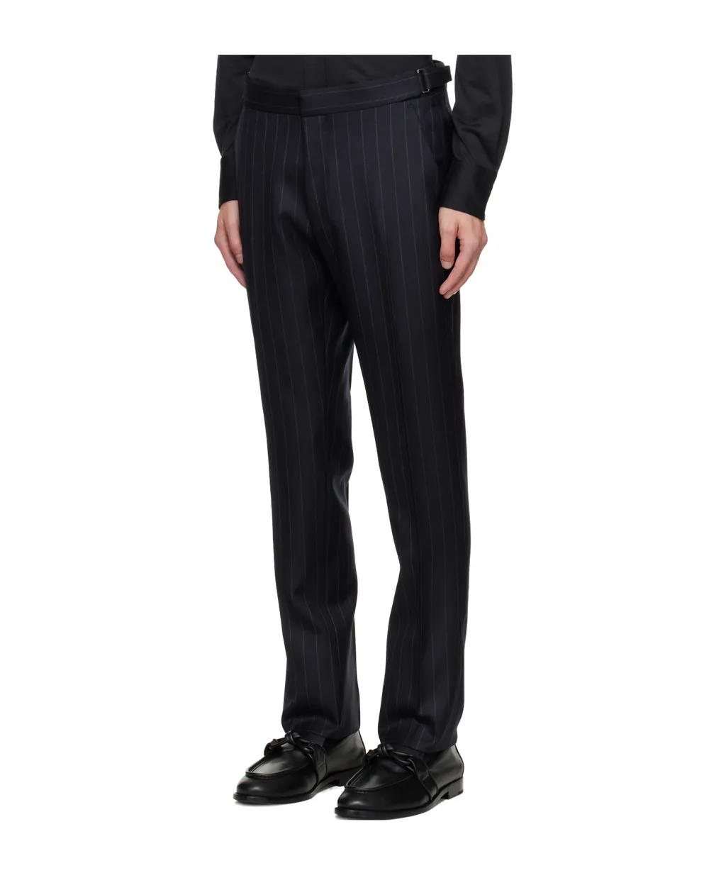 Long-Sleeved Wool Suit