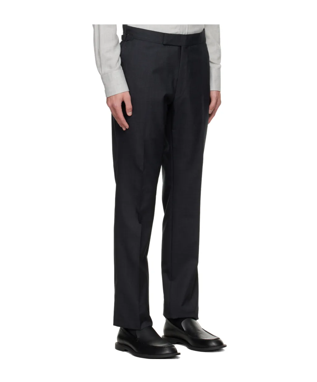 Shelton Pleated Wool Casual Pants
