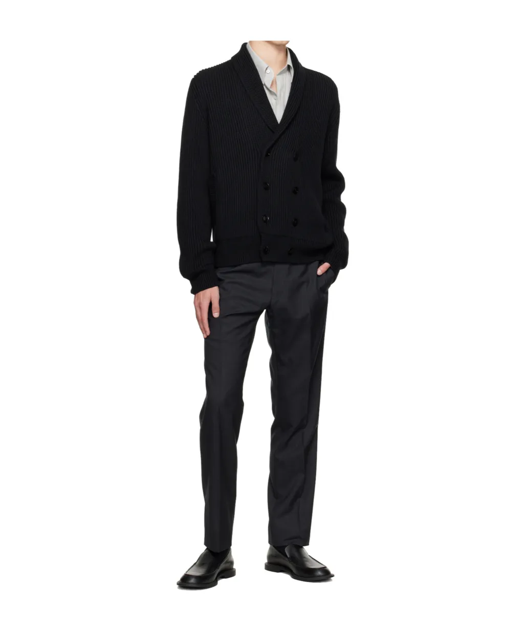 Shelton Pleated Wool Casual Pants