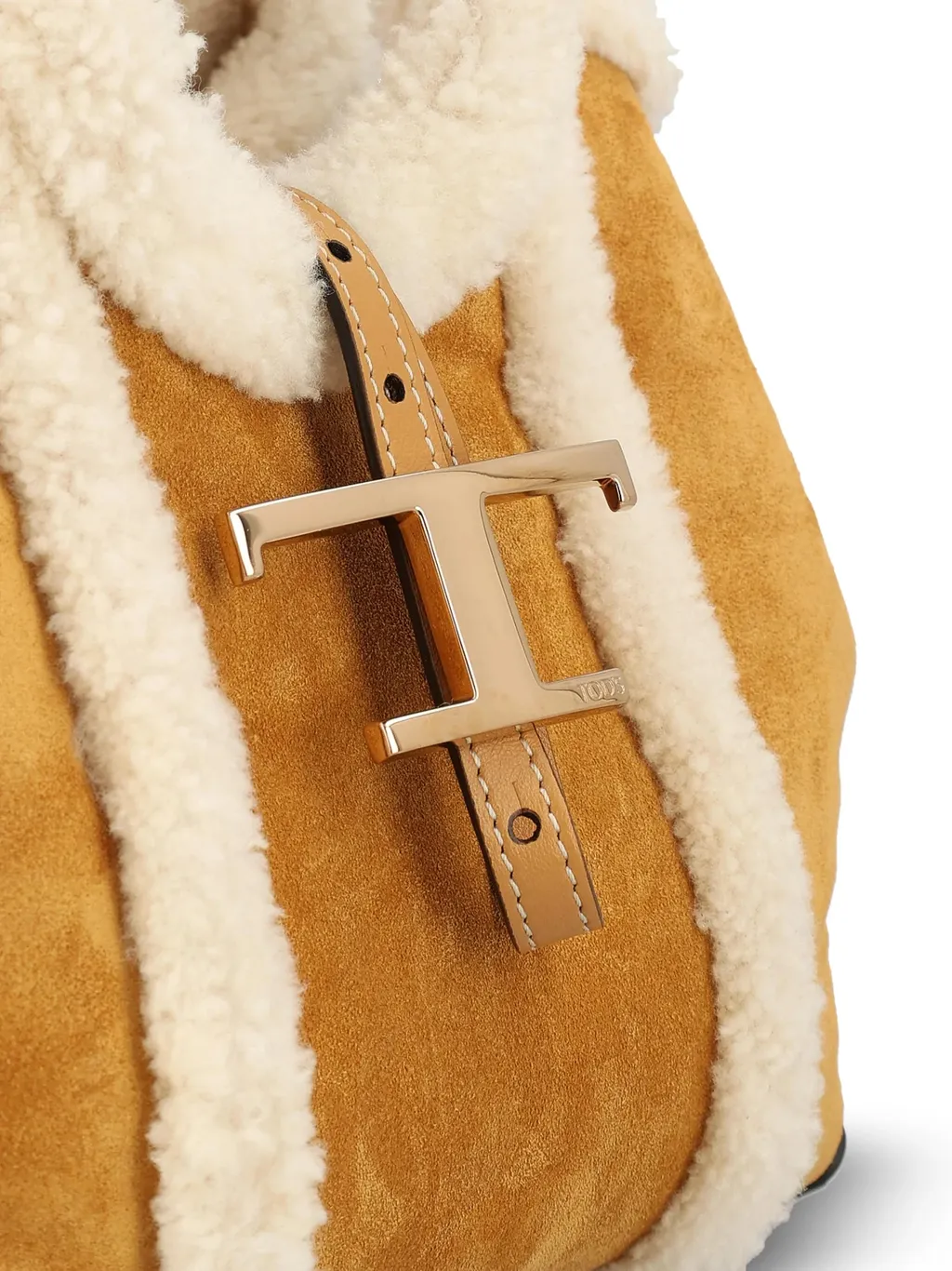 Tod's Logo Plaque Shoulder Bag