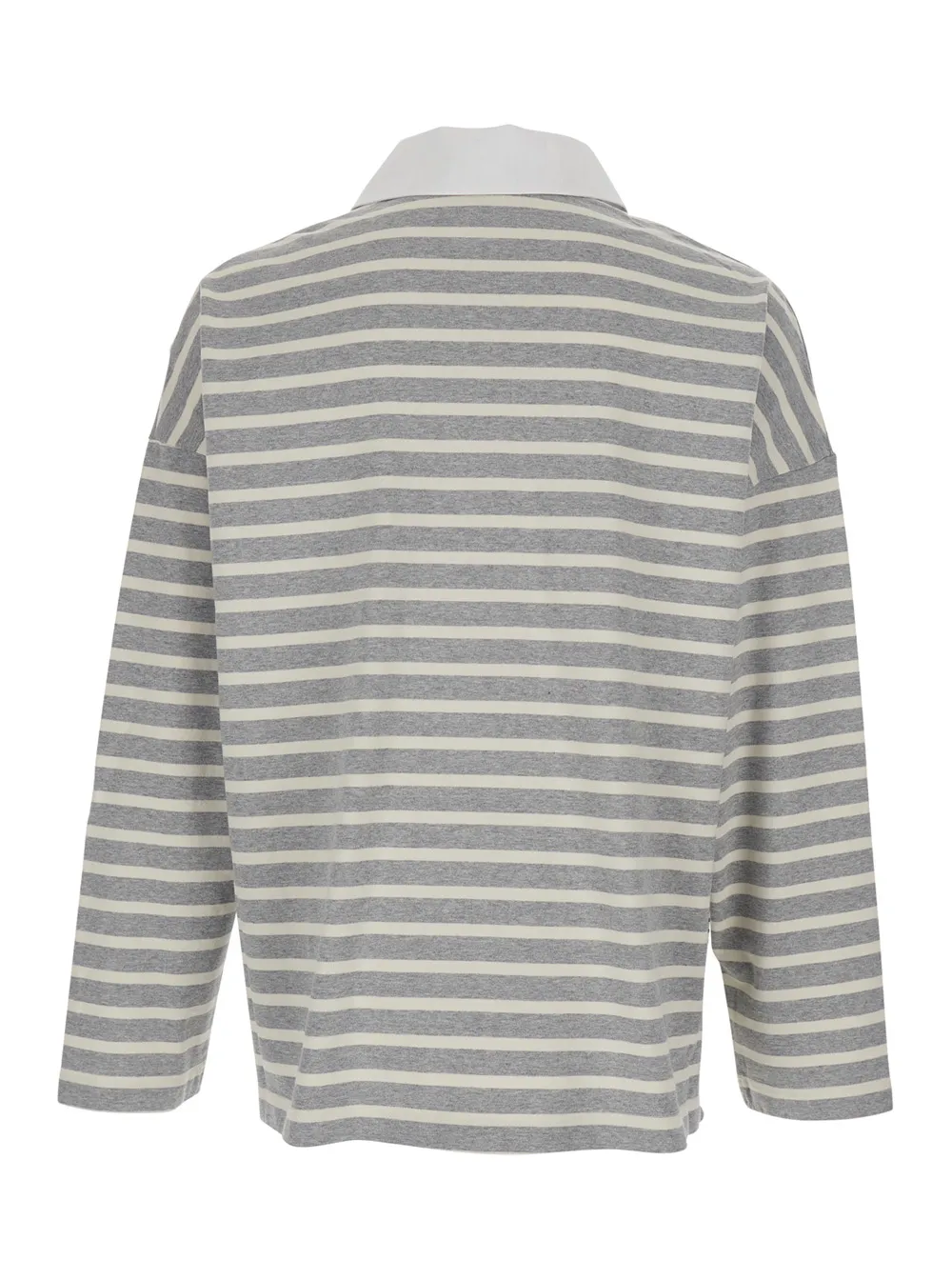 Striped Logo Polo Shirt
