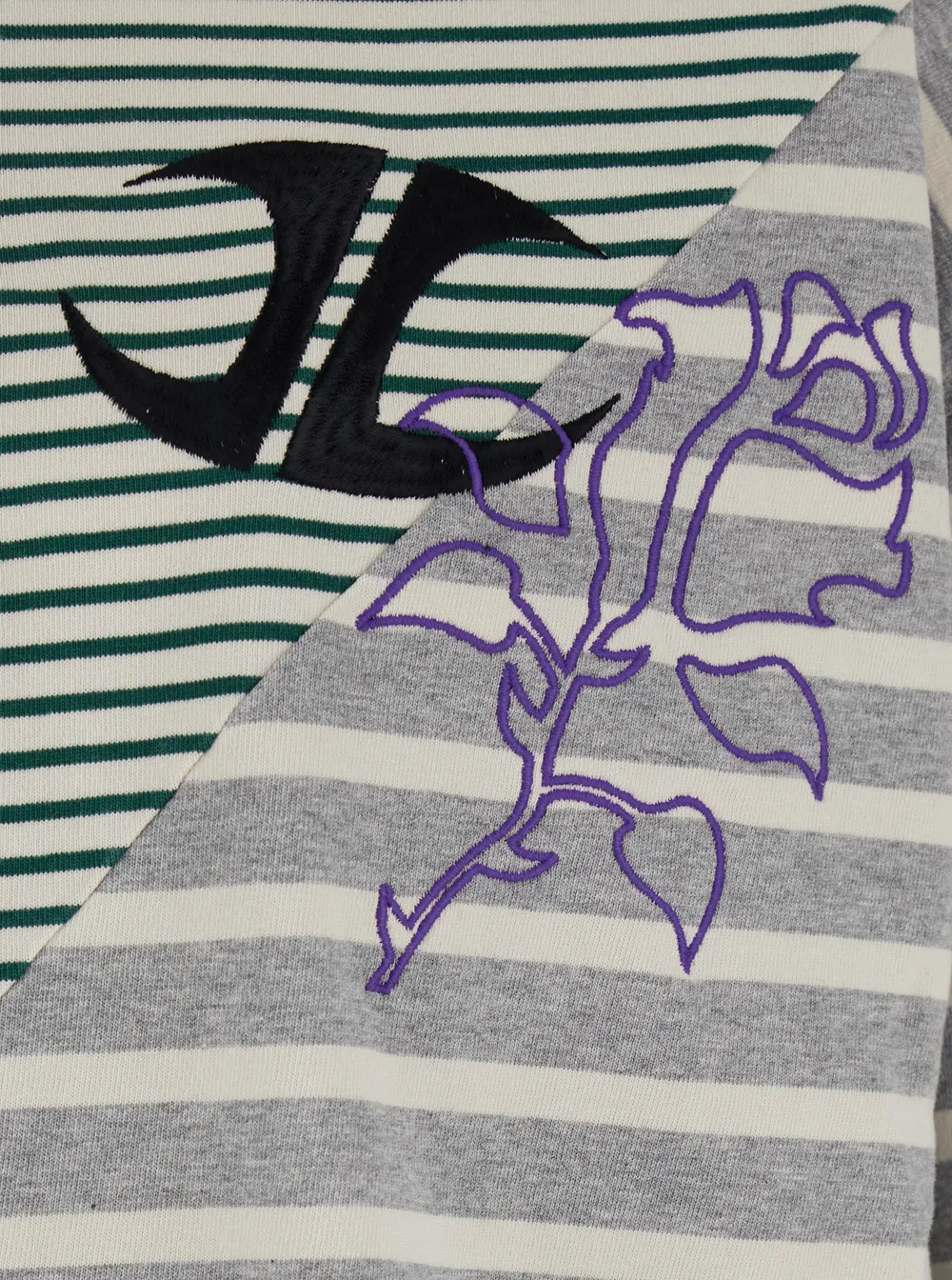 Striped Logo Polo Shirt