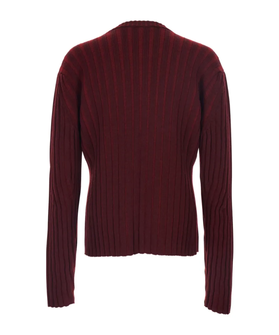 Jordanluca Ribbed Crewneck Sweater